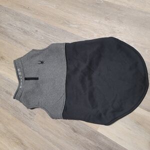 Spyder Gray and Black Dog Vest